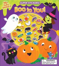 Super Puffy Stickers Halloween Boo to You!