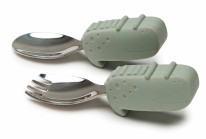 Toddler Utensils Sage Alligato