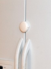 Adhesive Freezer Lock - White
