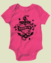 Anchor Heart Onesie 3-6m