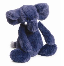 Bashful Elephant Blue Original