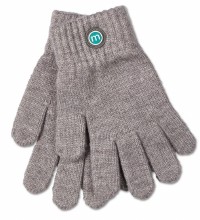 Basic Gloves Grey Heather 2-5Y