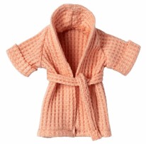 Mouse Bathrobe in Coral