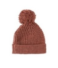 Beanie Cranberry 0-6m