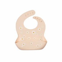 Silicone Bib Daisy Oat
