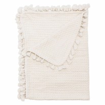 Birch Waffle Knit Blanket