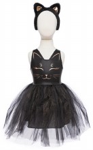 Black Cat Dress Set 5-6Y