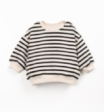 Black Stripe Sweatshirt 6-9m