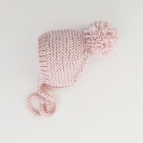 Bonnet Blush Pink 0-6m