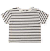 Boxy Tee Vintage Stripe 3-6m