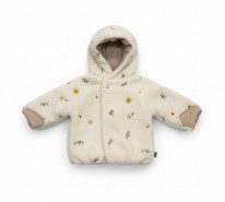 Broderie Fleece Jacket 3-6m