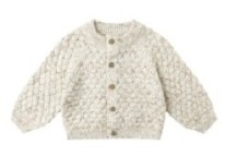 Bubble Cardigan Confetti 3-6m