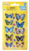 Butterfly Stickers 3D