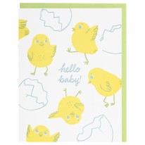 Card Baby Chicks