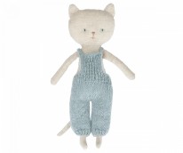 Chatons Kitten in Overalls Blond