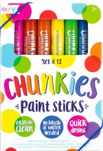 Chunkies Paint Sticks 12 Pack