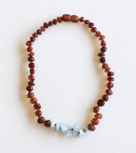 Raw Cognac/Aquamarine 11"