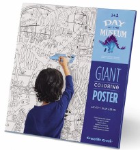 Coloring Poster- Dinosaur