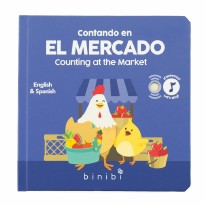 Contando En El Mercado : Bilingual Music Book About Counting