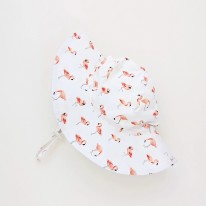 Coral Flamingo Sunhat 0-6m