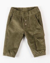 Cord Jogger Olive 3-6m