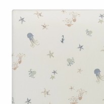Cove Crib Sheet Sea Life