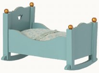 Mouse Baby Cradle Blue