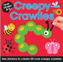 First Sticker Art Creepy Crawlies