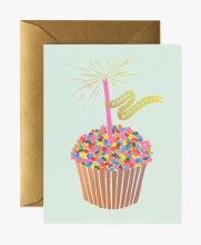 Cupcake Birthday Greeting Card