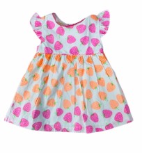 Diva Dress Strawberry 6-12m