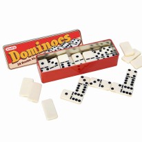 Dominoes in a Tin Box