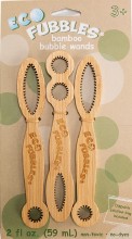 Eco Bamboo Bubble Wand 3pk