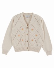 Embroidered Cardigan 3-6m