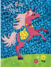 ENC Foil  Pink Horse