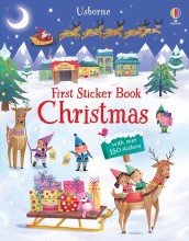 First Sticker Book Christmas