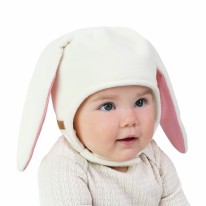Fleece Bunny Hat 3-9m