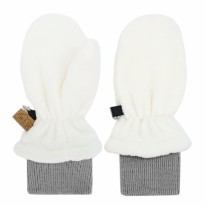 Fleece Mittens Cream 3-9m