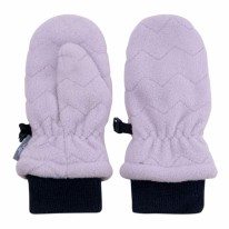 Fleece Mittens Lavender 3-9m