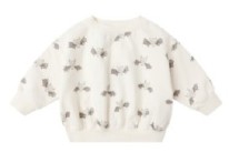 Fleece Sweatshirt Bats 3-6m