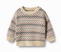 Flint Jacquard Sweater 12-18m