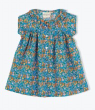 Floane Bleu Dress 3-6m