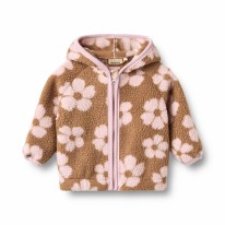 Flower Fleece Hoodie 18-24m