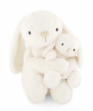 Frankie Hugging Bunny Marshmallow