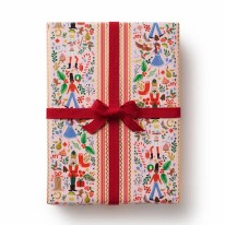Gift Wrap Roll Holly Jolly Nutcracker