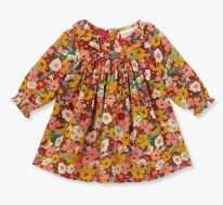 Ginny Dress Fleurs 3-6m