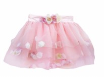 Golden Rose Petal Skirt 4-6Y