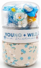 Grab & Go Dough Jar- Snowman