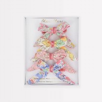 Hair Clips Floral Bows