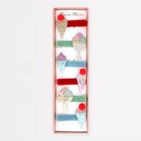 Hair Clips Ice Cream