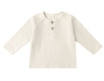 Henley Top Natural 6-12m